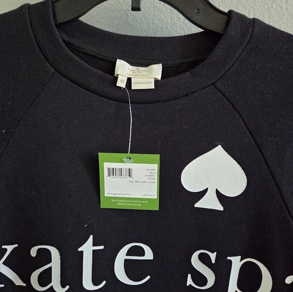 NWT Kate Spade Logo Pullover - Picture 2 of 2